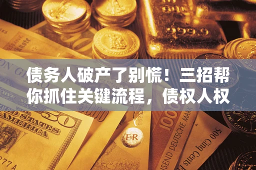 北京债务人破产了别慌！三招帮你抓住关键流程，债权人权益不再缩水