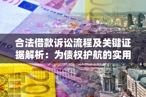 北京合法借款诉讼流程及关键证据解析：为债权护航的实用指南