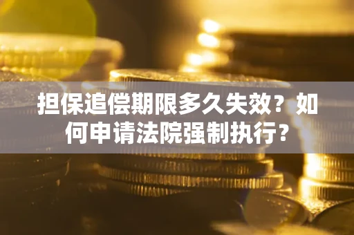北京担保追偿期限多久失效？如何申请法院强制执行？